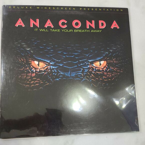 Laserdisc LD "Anaconda" Deluxe Widescreen - Jennifer Lopez & Ice Cube - Picture 1 of 2